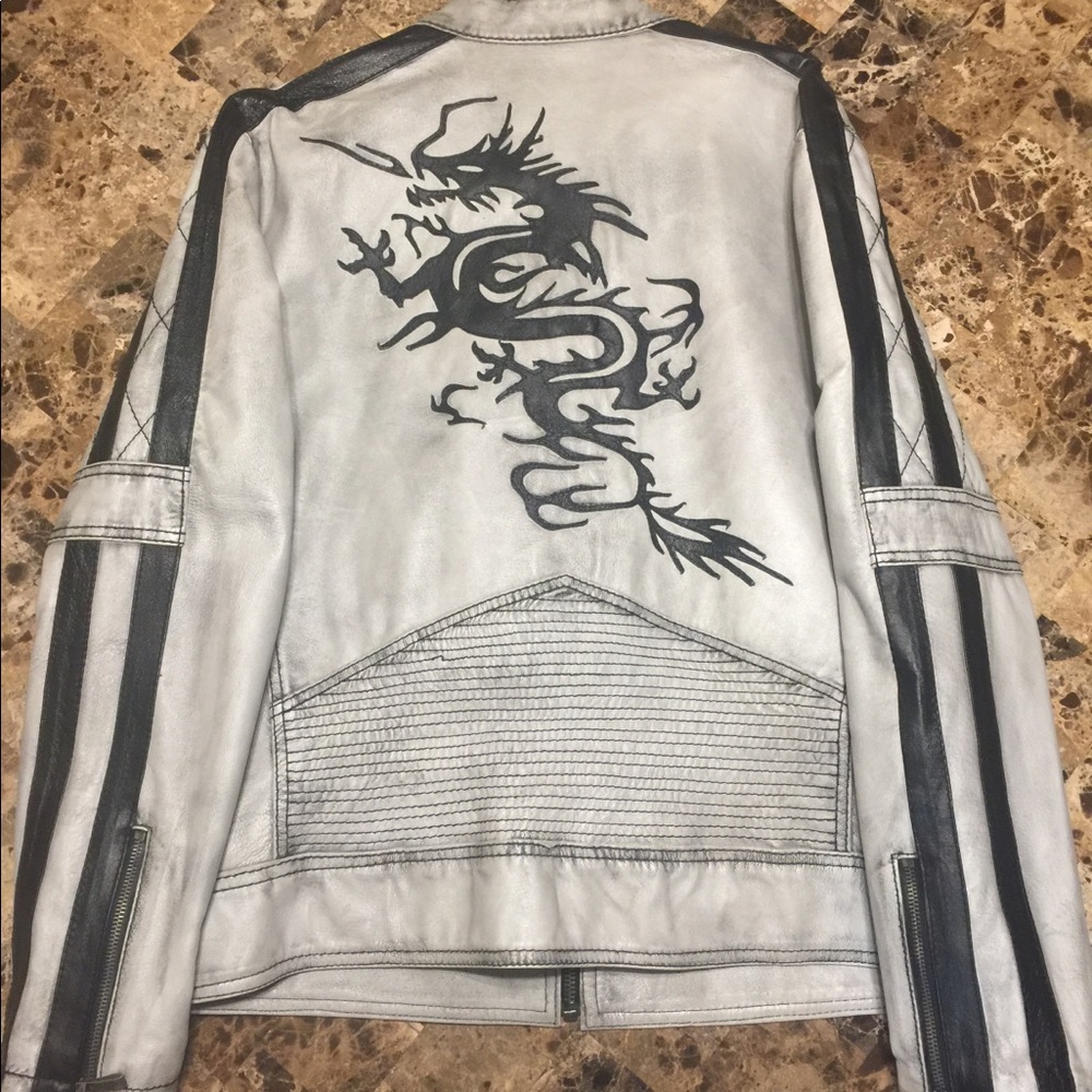 Vintage leather jacket